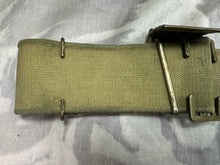 Load image into Gallery viewer, Original WW1 British Army 1908 08 Pattern Webbing Belt - 1924 Dated - 42" W - The Militaria Shop