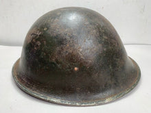 Load image into Gallery viewer, Original WW2 British / Canadian Army Mk3 Turtle Helmet - The Militaria Shop