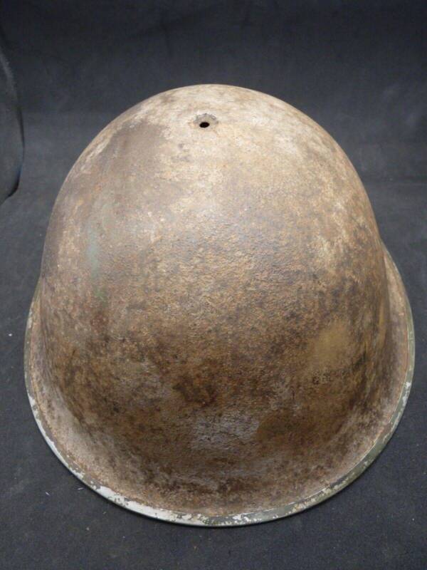 Original WW2 Onwards British Army Mk4 Turtle Helmet - The Militaria Shop