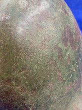 Charger l'image dans la galerie, WW2 Canadian / British Army Mk3 Turtle Helmet Original - The Militaria Shop