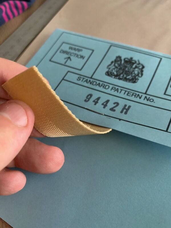 Original British Army Sealed Standard Patter - 9442H Webbing Textile Nylon Sand - The Militaria Shop