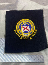 Load image into Gallery viewer, Nice Quality Jersey Rifle Association 1965 Blazer Badge - The Militaria Shop