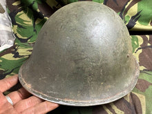 Charger l'image dans la galerie, British / Canadian Army Mark 3 Turtle Helmet - Original WW2 Combat Helmet - The Militaria Shop