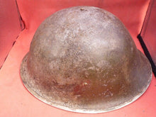 Load image into Gallery viewer, Original WW2 British / Canadian Army Mk3 Turtle Helmet - The Militaria Shop