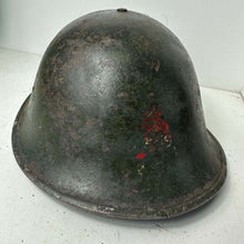Charger l'image dans la galerie, British / Canadian Army WW2 Mk3 Turtle Helmet - Original WW2 Helmet - The Militaria Shop