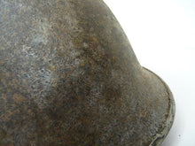 Load image into Gallery viewer, Original Mk3 Canadian / British Army WW2 Turtle Helmet High Rivet - The Militaria Shop