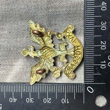 Load image into Gallery viewer, Original WW2 British Army Cap Badge - 26th Hussars - The Militaria Shop