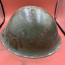 Charger l'image dans la galerie, Original British / Canadian Army WW2 Soldiers Military Combat Mk3 Turtle Helmet - The Militaria Shop