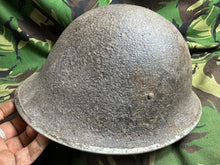 Load image into Gallery viewer, British / Canadian Army Mark 3 Turtle Helmet - Original WW2 Combat Helmet - The Militaria Shop