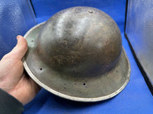 Load image into Gallery viewer, Original WW2 British Army (South African) Mk2 Combat Helmet & Liner Set - The Militaria Shop