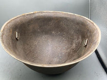 Load image into Gallery viewer, Original WW2 British / Canadian Army Mk3 Turtle Helmet - The Militaria Shop