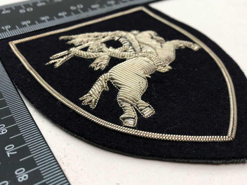 British Army Bullion Embroidered Blazer Badge - 16th Air Assault Brigade - The Militaria Shop