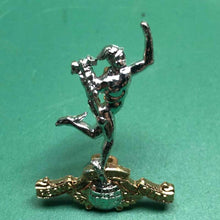 Load image into Gallery viewer, Original British Army Royal Signals FR Anodised Staybrite Collar Badge - The Militaria Shop