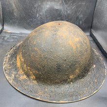 Load image into Gallery viewer, Original WW2 British Army Mk2 Combat Helmet Shell - South African Manufactured - The Militaria Shop
