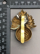Load image into Gallery viewer, Original British Army WW2 Royal Fusiliers Cap Badge - The Militaria Shop