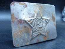 Load image into Gallery viewer, Original WW2 USSR Russian Soldiers Army Brass Belt Buckle - The Militaria Shop