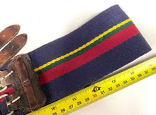 Charger l'image dans la galerie, Genuine British Army Unknown Regimental Stable Belt. Approx 30" Waist. - The Militaria Shop