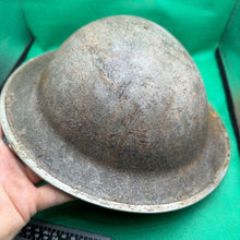 Load image into Gallery viewer, British Army Mk2 Brodie Helmet - Original WW2 - South African Manufactured - The Militaria Shop