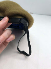 Charger l'image dans la galerie, Genuine British Army Khaki Guards Regimental Beret Hat - Size 58cm - The Militaria Shop