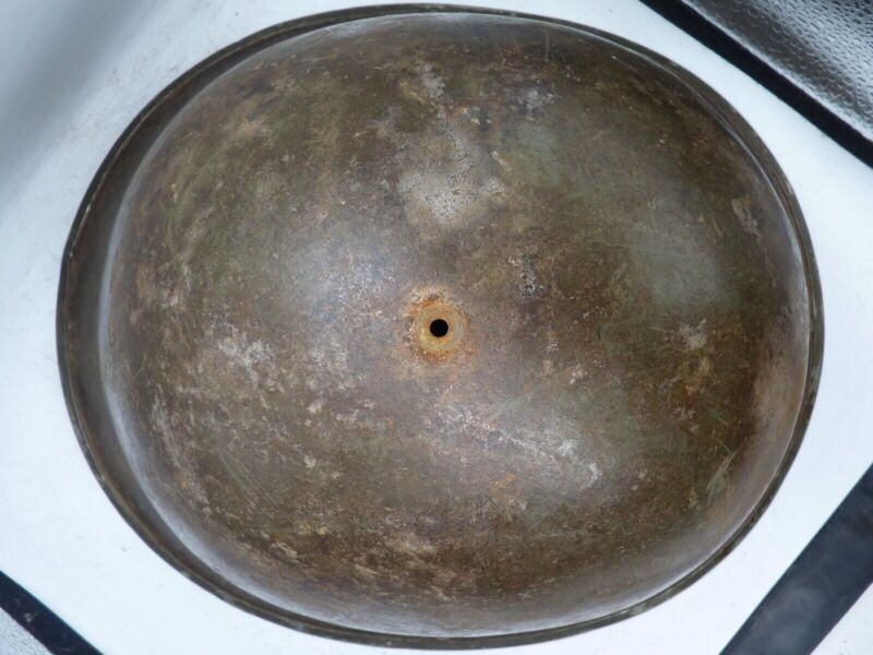 Mk3 Canadian / British Army Original WW2 Turtle Helmet High Rivet - The Militaria Shop