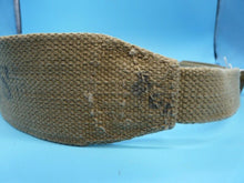 Load image into Gallery viewer, Original WW2 British Army 37 Pattern Shoulder / Cross Strap - Short B.H.G 1944 - The Militaria Shop