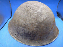 Load image into Gallery viewer, Original WW2 Onwards British Army Mk4 Turtle Helmet - The Militaria Shop