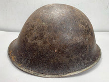 Load image into Gallery viewer, Original WW2 British / Canadian Army Mk3 Turtle Helmet - The Militaria Shop