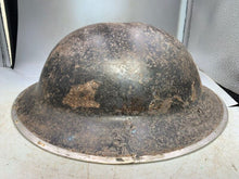 Load image into Gallery viewer, Original WW2 British Army Mk2 Army Combat Helmet - South African Manufactured - The Militaria Shop