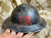 Load image into Gallery viewer, British Army Mk2 Brodie Helmet - Original WW2 - South African Manufactured - The Militaria Shop