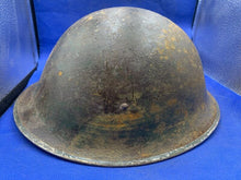 Load image into Gallery viewer, WW2 Canadian / British Army Mk3 Turtle Helmet Original - The Militaria Shop