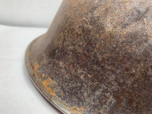 Load image into Gallery viewer, Original WW2 British / Canadian Army Mk3 Turtle Helmet - The Militaria Shop