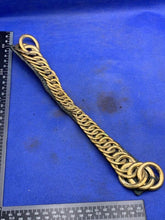 Load image into Gallery viewer, Original British Army Helmet Brass Chin Scales - Ideal Parts- Repair/Restoration - The Militaria Shop