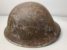 Load image into Gallery viewer, Mk3 Canadian / British Army Original WW2 Turtle Helmet High Rivet - The Militaria Shop