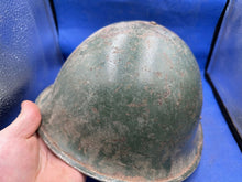 Load image into Gallery viewer, Original WW2 British Army Mk3 Combat Helmet & Liner Set - The Militaria Shop