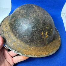 Load image into Gallery viewer, Original WW2 British Army Mk2 Combat Helmet Shell - South African Manufactured - The Militaria Shop