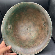 Charger l'image dans la galerie, British / Canadian Army WW2 Mk3 Turtle Helmet - Original WW2 Helmet - The Militaria Shop