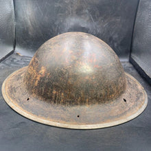 Load image into Gallery viewer, Original WW2 British Army Mk2 Combat Helmet Shell - South African Manufactured - The Militaria Shop