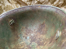 Load image into Gallery viewer, WW2 Mk3 High Rivet Turtle - British / Canadian Army Helmet - Nice Original - The Militaria Shop