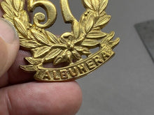 Load image into Gallery viewer, Original British Army - 57th Regiment of Foot West Middlesex Glengarry Badge - The Militaria Shop