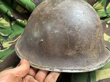 Charger l'image dans la galerie, British / Canadian Army Mark 3 Turtle Helmet - Original WW2 Combat Helmet - The Militaria Shop