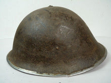 Load image into Gallery viewer, Original Mk3 Canadian / British Army WW2 Turtle Helmet High Rivet - The Militaria Shop