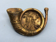 Charger l'image dans la galerie, British Army Victorian Light Infantry Volunteer Reserve Cap Badge - The Militaria Shop