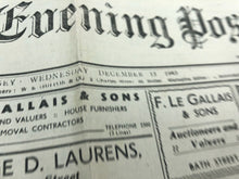 Load image into Gallery viewer, Original WW2 British Newspaper Channel Islands Occupation Jersey - December 1943 - The Militaria Shop