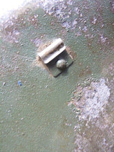 Load image into Gallery viewer, Mk3 Canadian / British Army Original WW2 Turtle Helmet High Rivet - The Militaria Shop