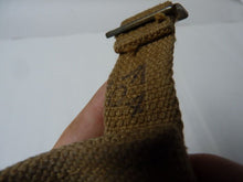 Load image into Gallery viewer, Original WW2 British Army Soldiers Water Bottle Carrier Harness - Dated 1942 - The Militaria Shop