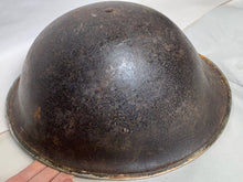 Load image into Gallery viewer, Original WW2 British / Canadian Army Mk3 Turtle Helmet - The Militaria Shop