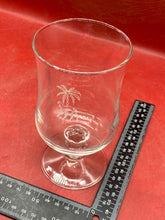 Load image into Gallery viewer, British Army Gurkha XXXI Regiment Engraved Glass Goblet. Lion, Sphinx and Tree. - The Militaria Shop