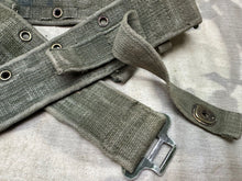 Load image into Gallery viewer, Original WW2 British Army 44 Pattern Soldiers Belt - 36" Waist - The Militaria Shop