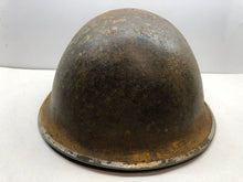 Load image into Gallery viewer, WW2 Canadian / British Army Mk3 Turtle Helmet Shell Original - The Militaria Shop