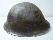 Charger l'image dans la galerie, Original WW2 British / Canadian Army Mk3 High Rivet Turtle Army Combat Helmet - The Militaria Shop